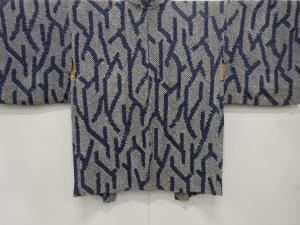 アンティーク　きぬたや謹製　本総絞り　幾何学模様羽織